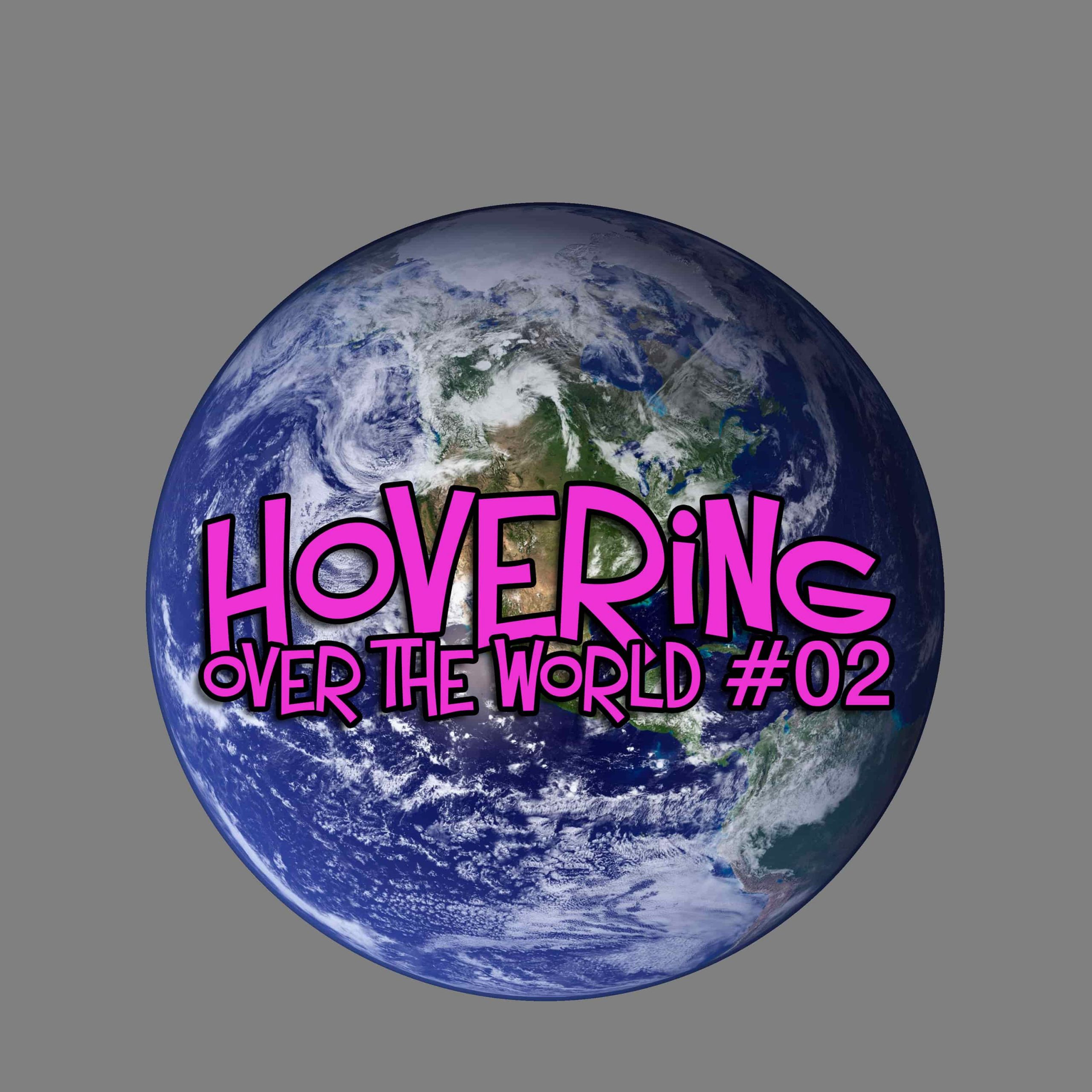 Cover art for the album entitled "Hovering over the world 1"