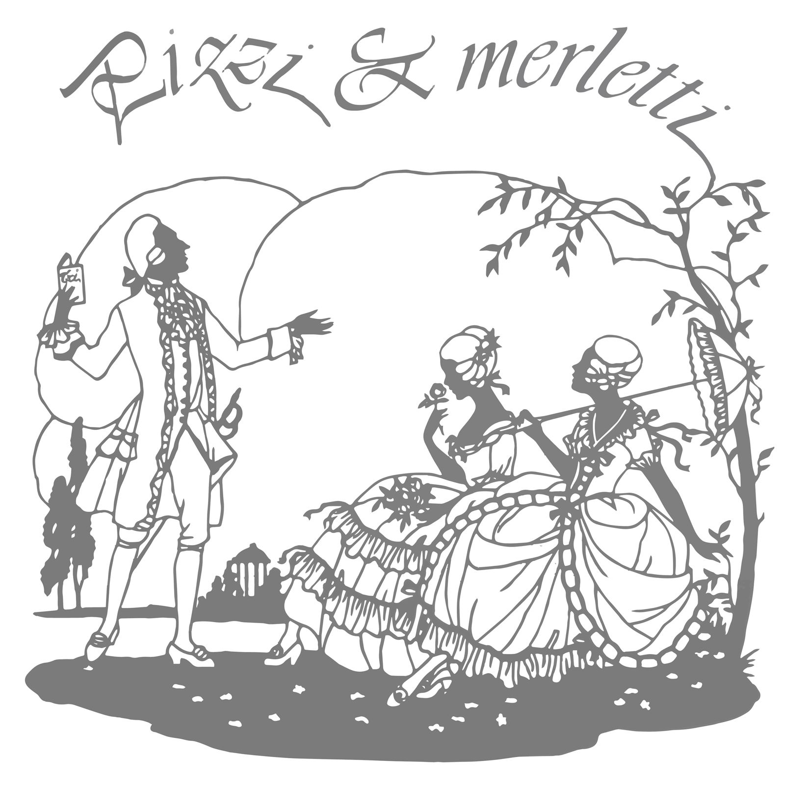 Cover art for the album entitled "Pizzi e Merletti"